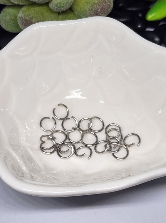 Argollas SS Plateada