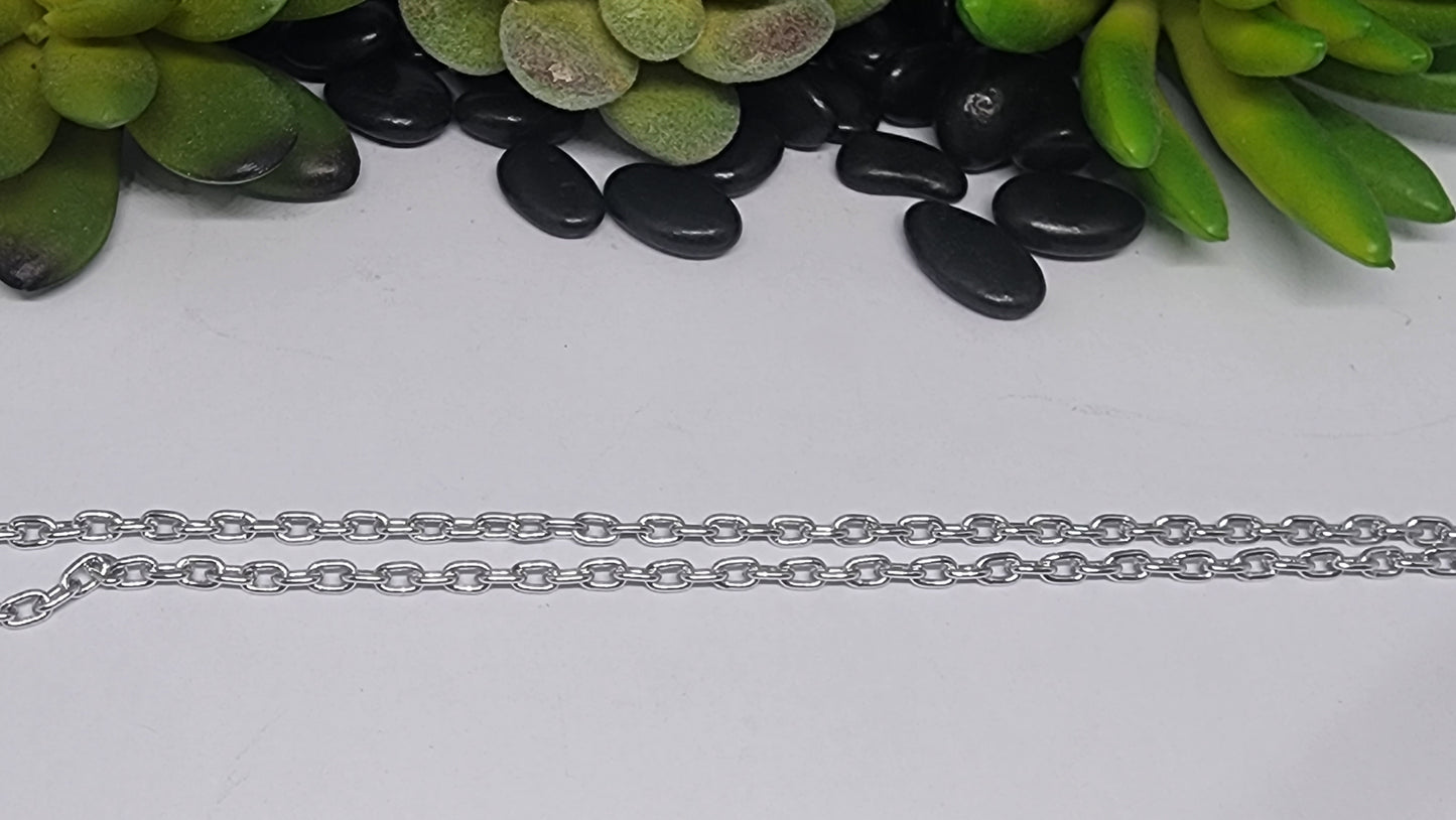 Cadena fina de aluminio