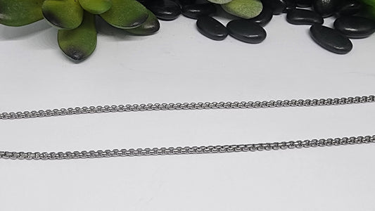 Cadena Redonda de  Stainless Steel