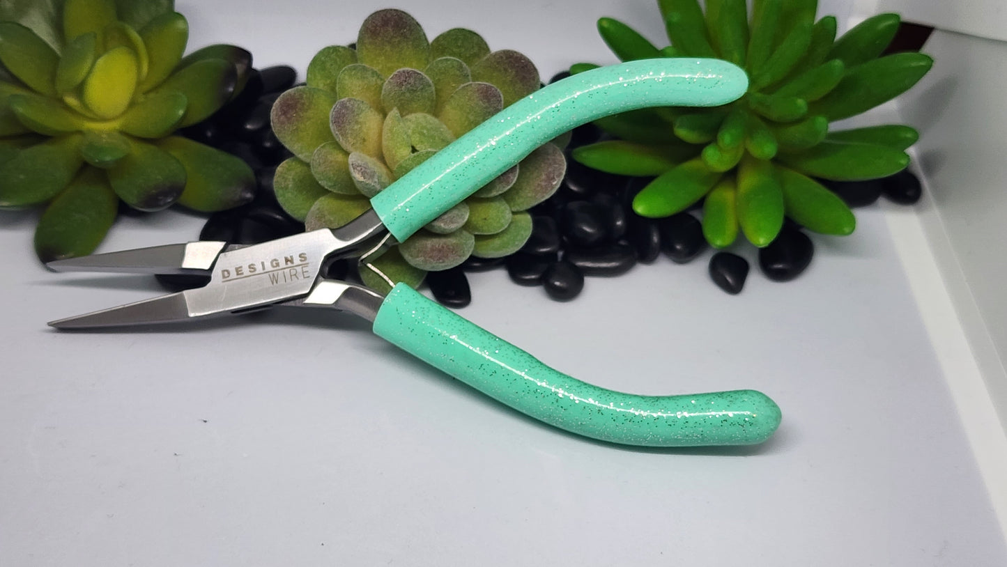 Pinza punta cuadrada