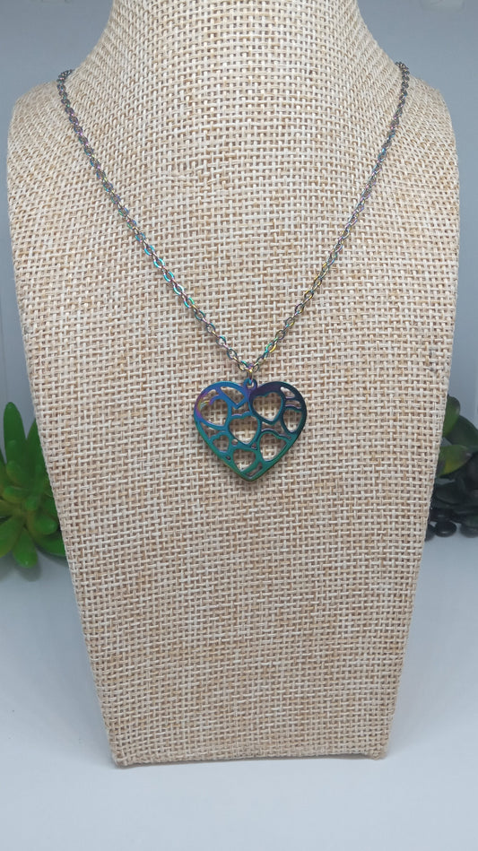 Cadena con corazón